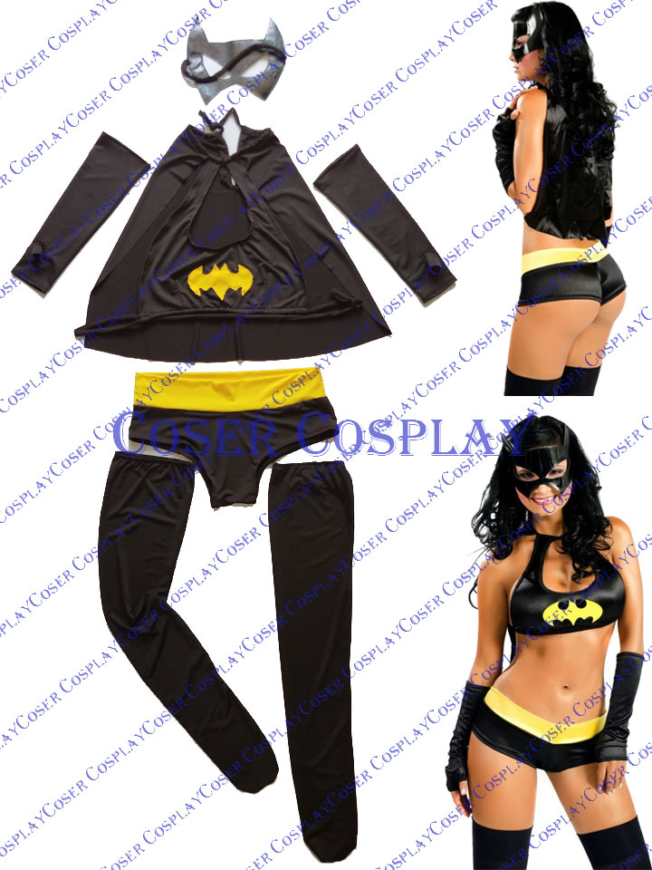 2019 Batgirl Barbara Gordon Sexy Halloween Costumes For Women 0428